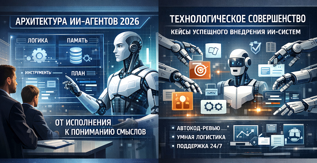 Нейросети для бизнеса в 2026 году: как внедрить ИИ-агентов в техпроцессы 